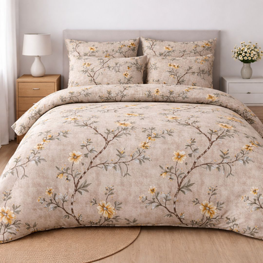 Lenjerie de Pat 100% Bumbac - doua persoane, LB7