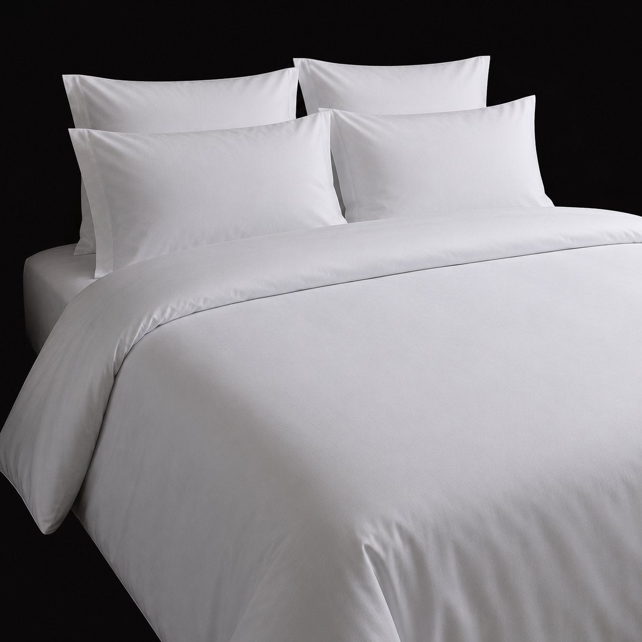Lenjerie hoteliera single bumbac Percale, 140g/mp ( o persoana )