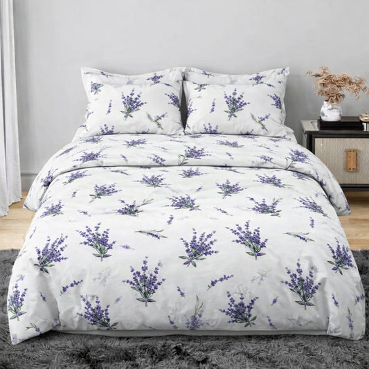Lenjerie de Pat 100% Bumbac  - doua persoane, LB9