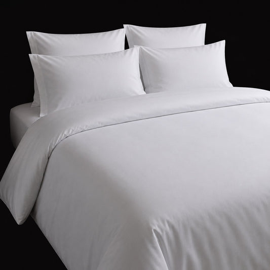 Lenjerie hoteliera single bumbac Percale, 140g/mp ( o persoana )