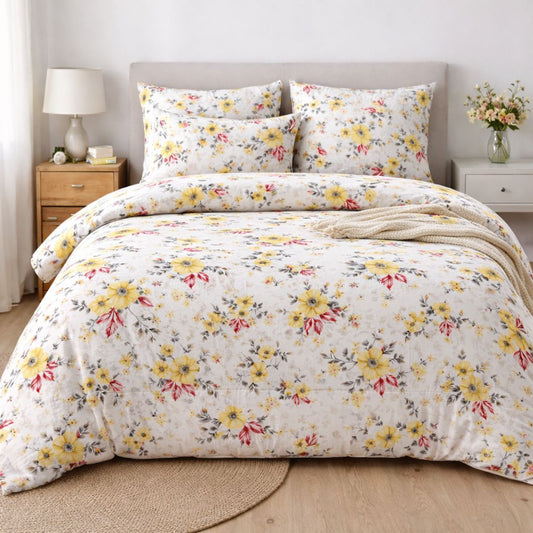 Lenjerie de Pat Polycotton Satinat  - doua persoane, LP18