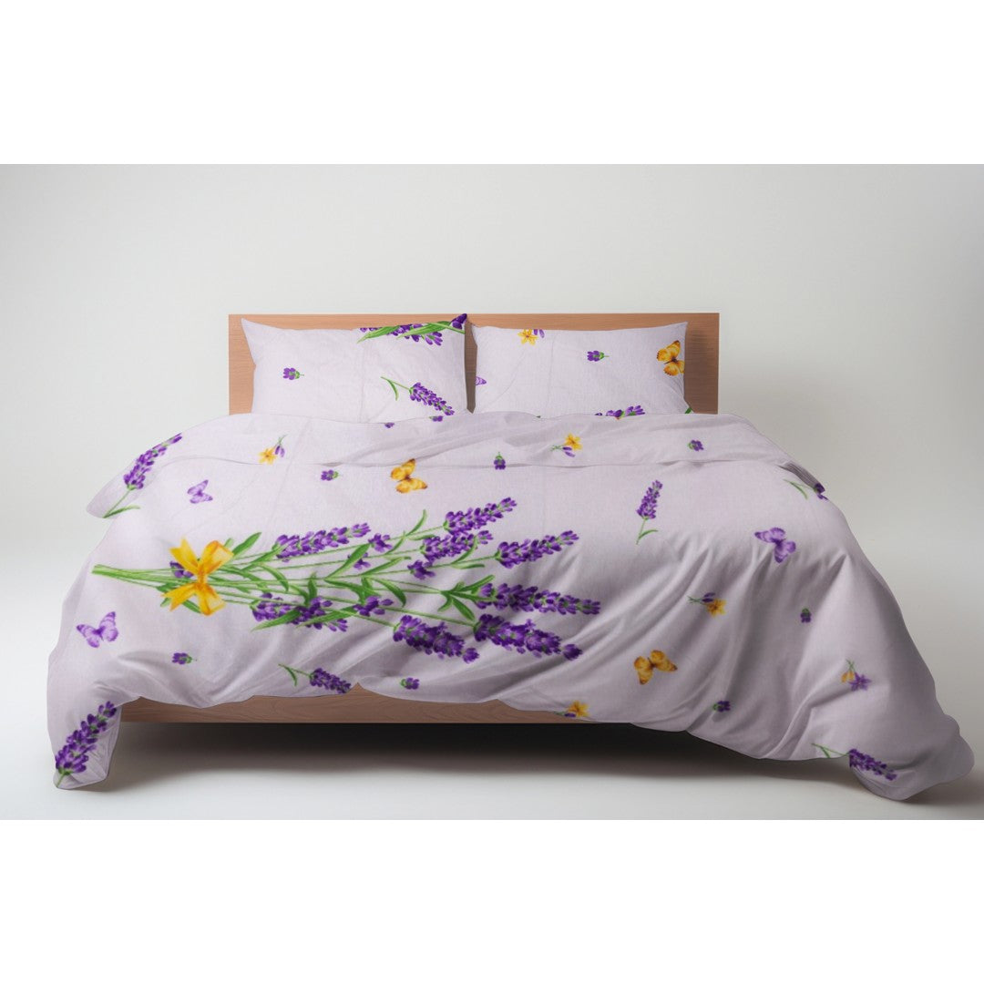 Lenjerie de Pat Polycotton Satinat  - doua persoane, LP17