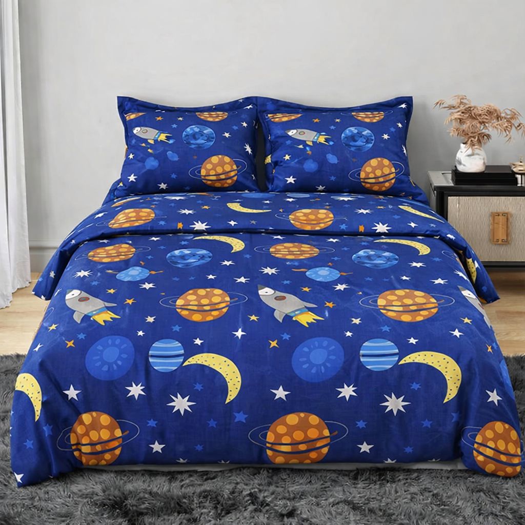 Lenjerie de Pat Polycotton Satinat  - doua persoane, LP22