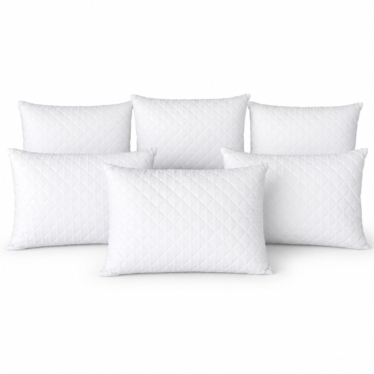 Set de 6 perne matlasate, antialergice, 50x70cm. - SUPER OFERTĂ